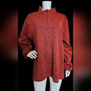 💙 45. Wrangler Men's Size Extra Large Zippered Pullover Sweater